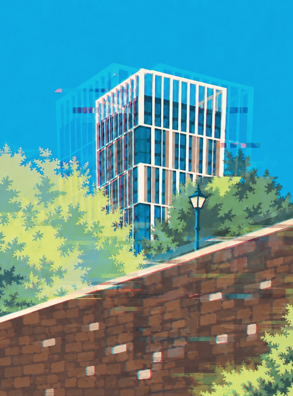 Castle View Vector Fractals